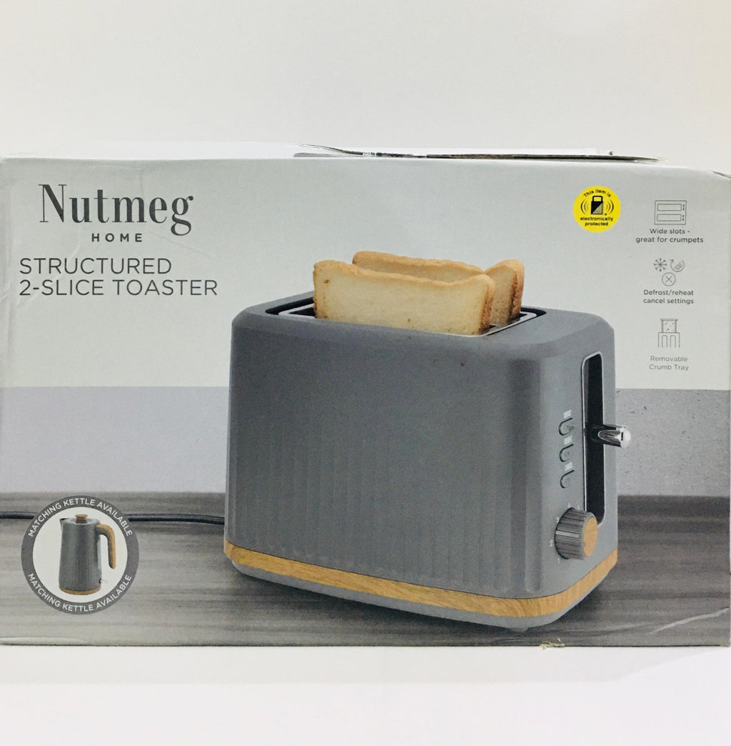 Nutmeg Home 2-Slice Toaster.