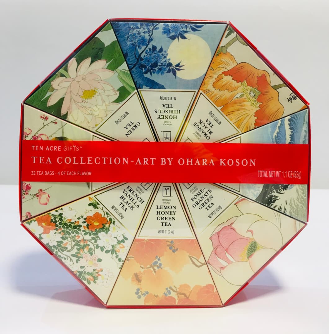 TEN ACRE GIFTS TEA COLLECTION ART BY OHARA KOSON