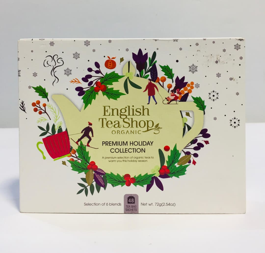 ENGLISH TEASHOP ORGANIC PREMIUM HOLIDAY COLLECTION