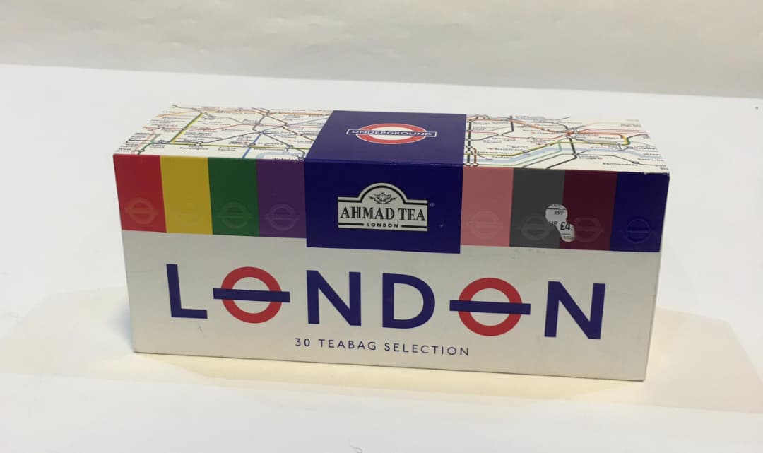 AHMAD TEA LONDON 30 TEABAGS SELECTION