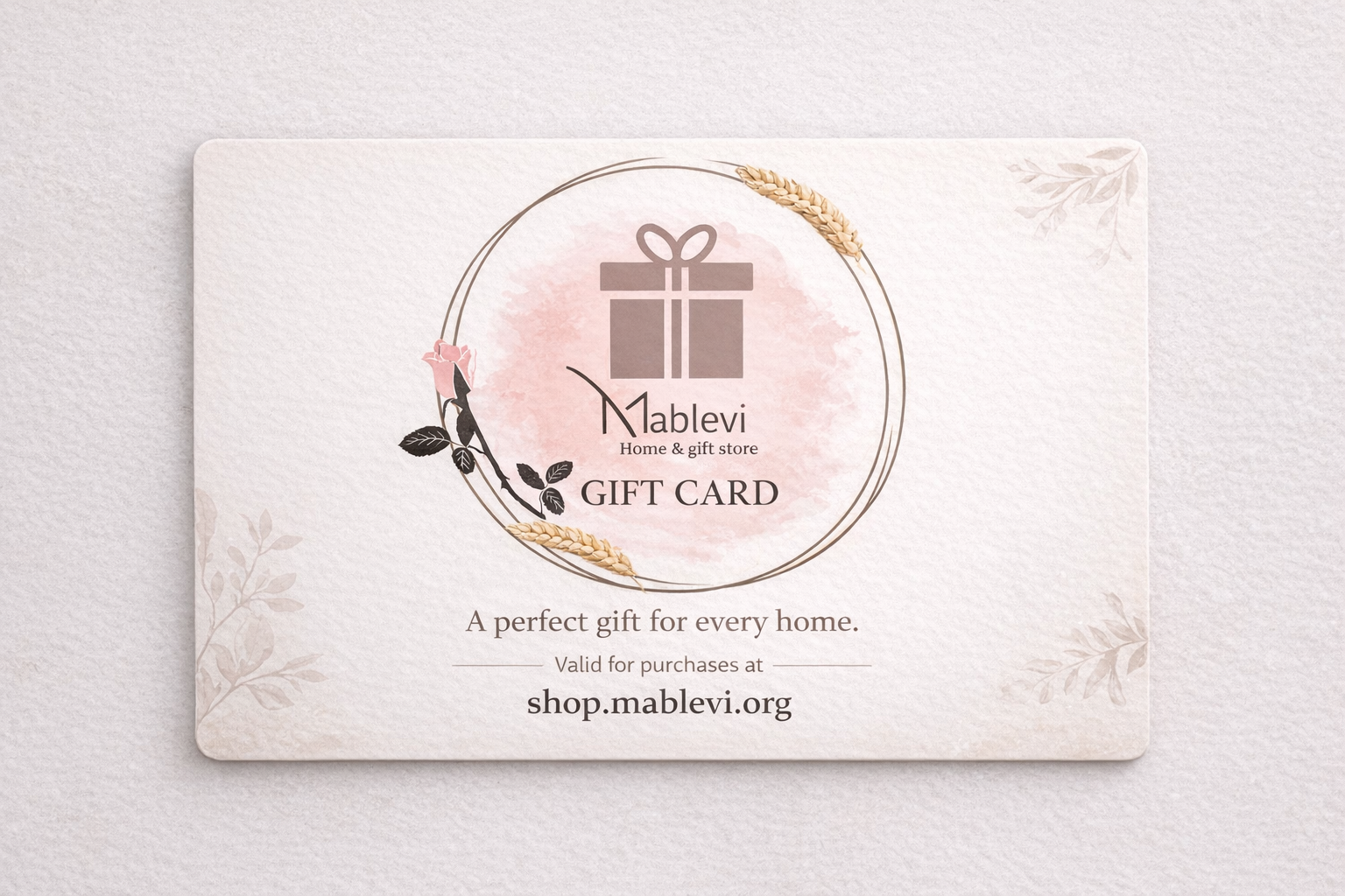 Mablevi Home and Gift Store Gift Card