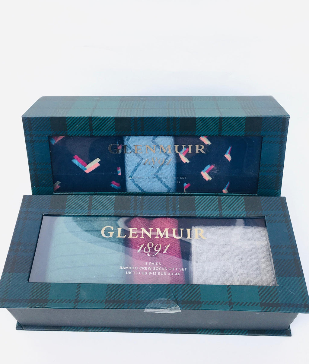 Glemuir 3 Pairs Of Socks  Size; UK 7-11