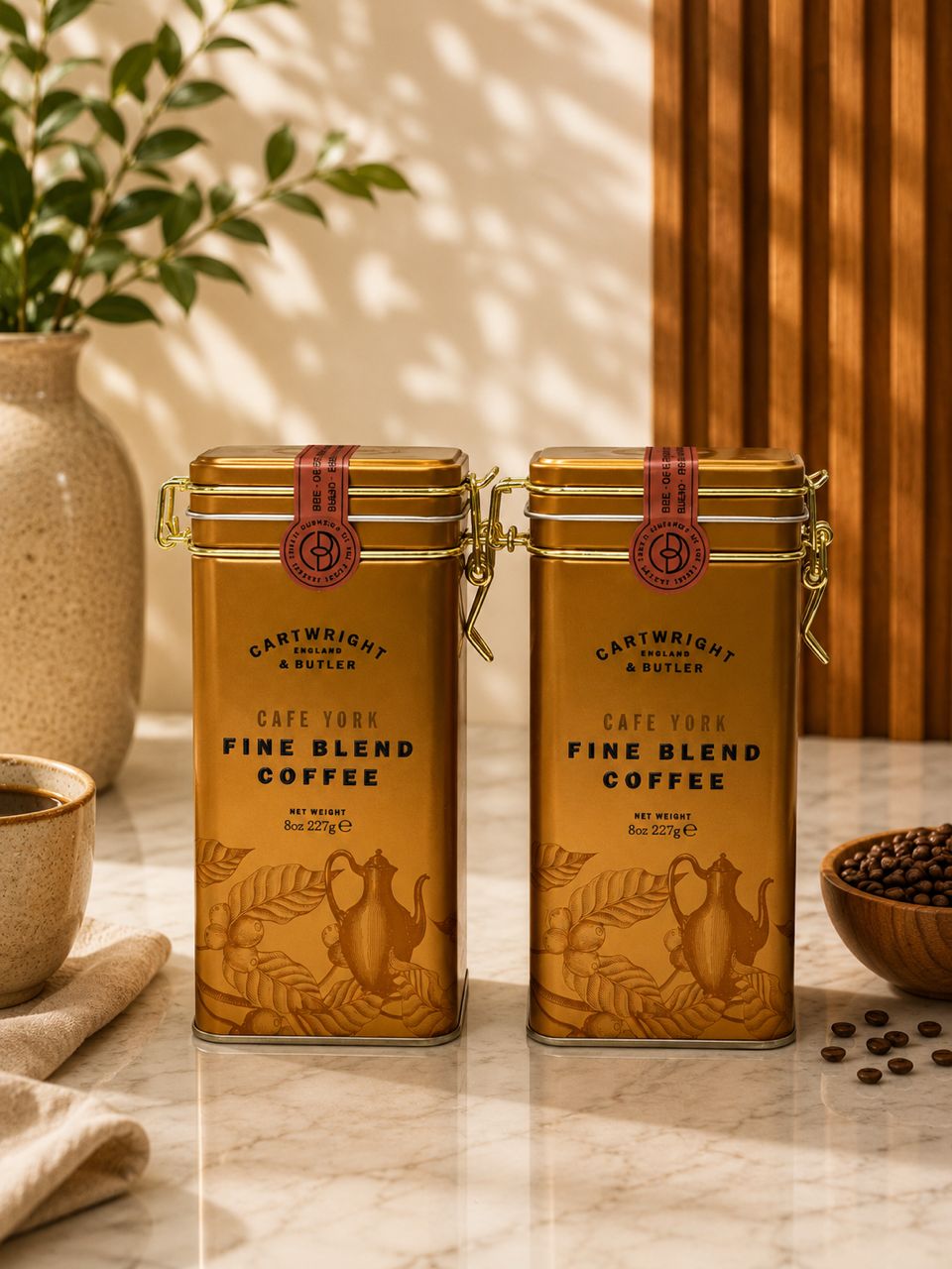 CARTWRIGHT & BUTLER CAFE YORK FINE BLEND COFFEE