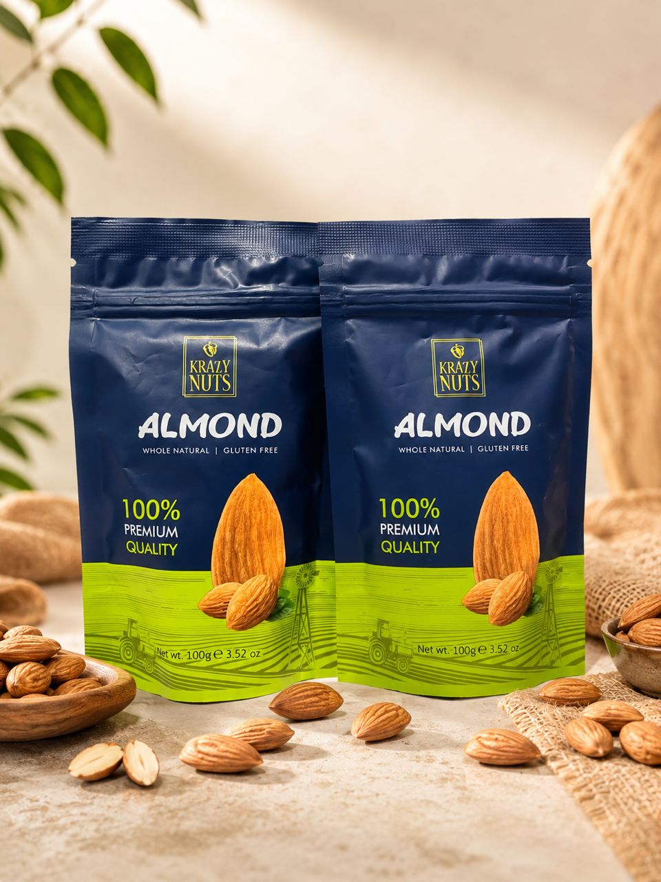 Krazy Nuts Almond