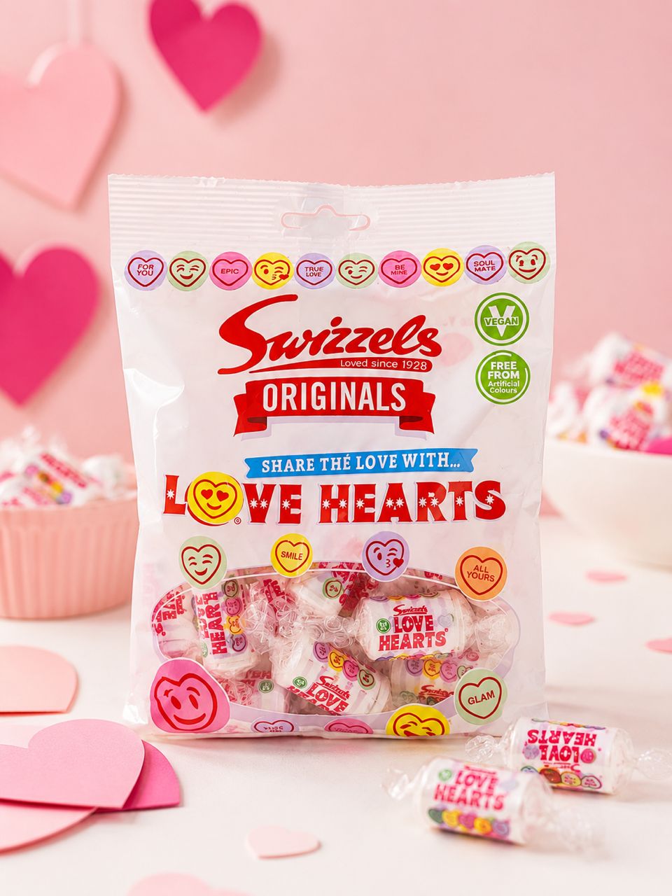 Swizzels Originals Love Hearts Sweet