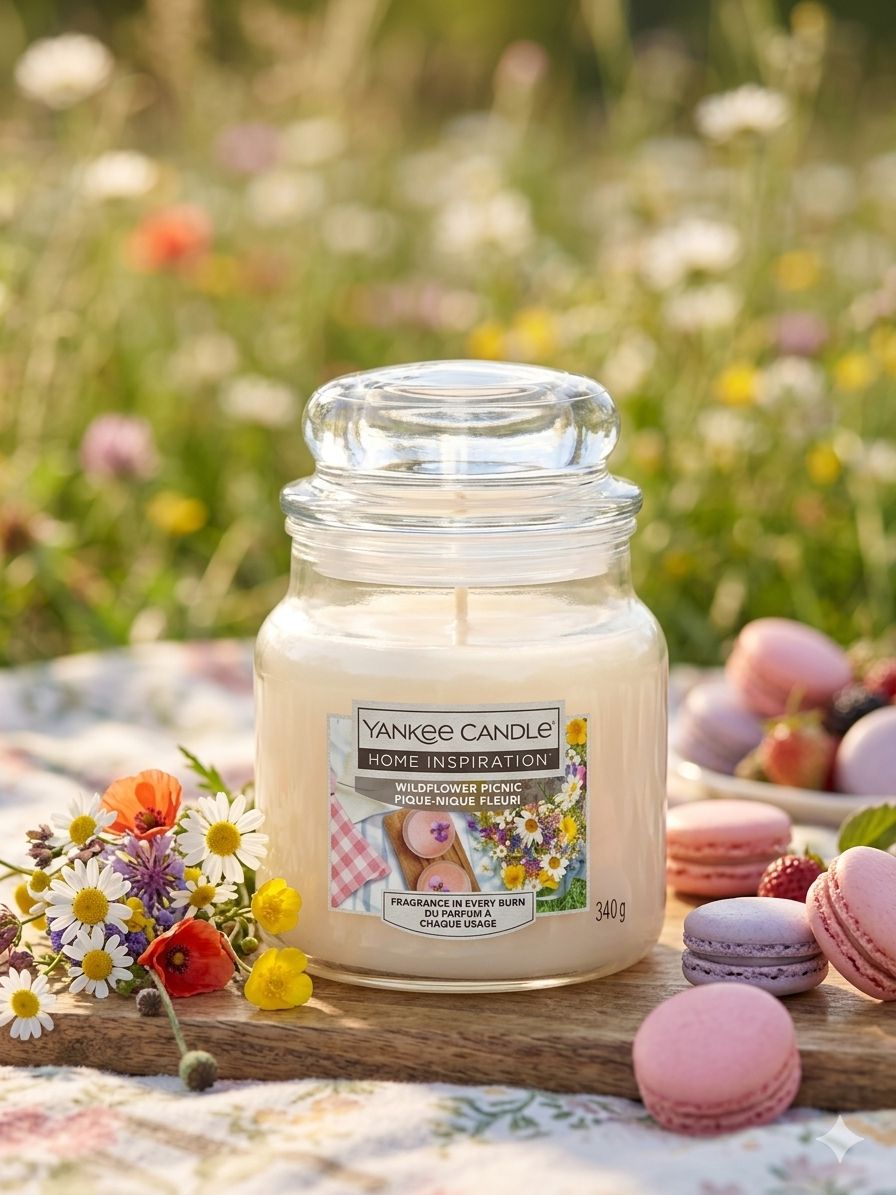 Yankee candle home inspiration wildflower picnic
