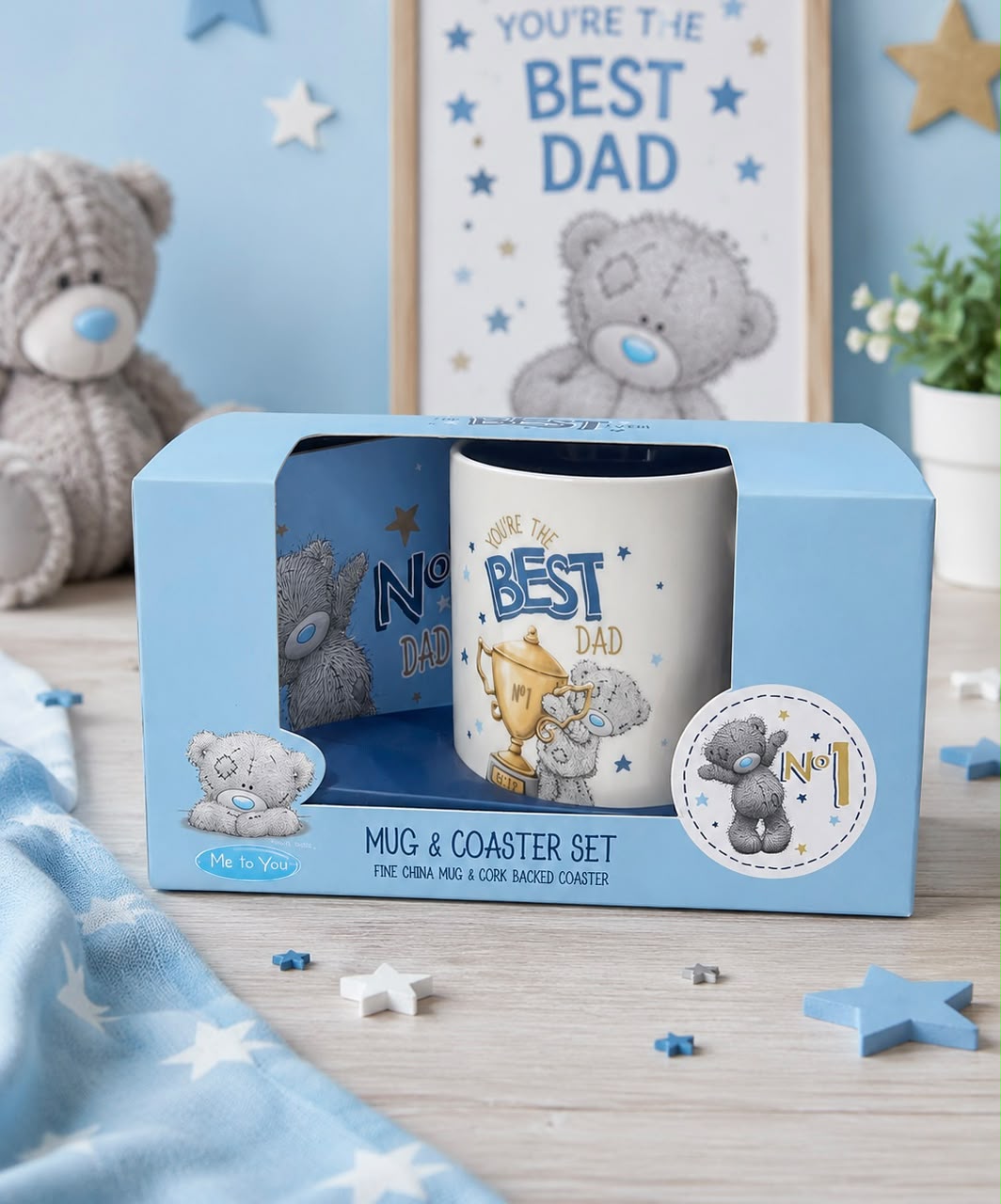 You are the best dad mug & coaster set