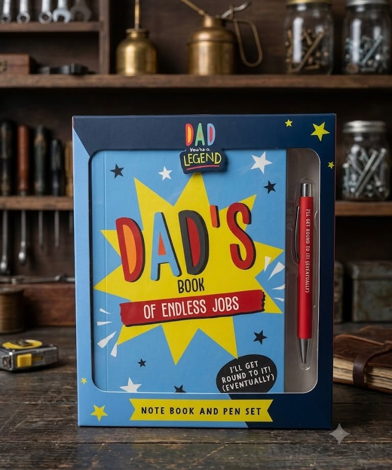 Dad's notebook and pen set