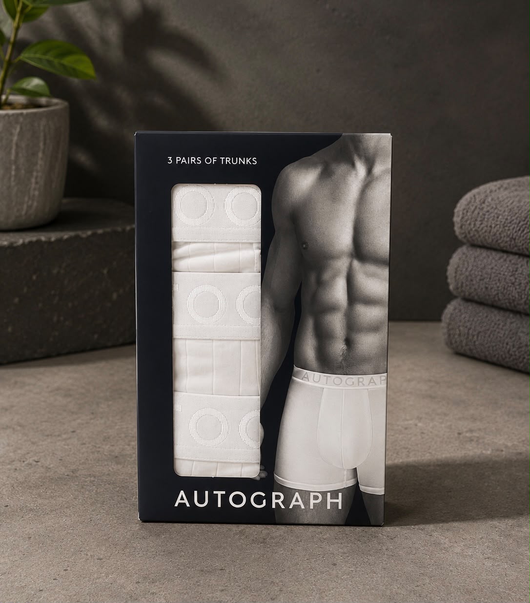 Autograph 3 pairs of trunks