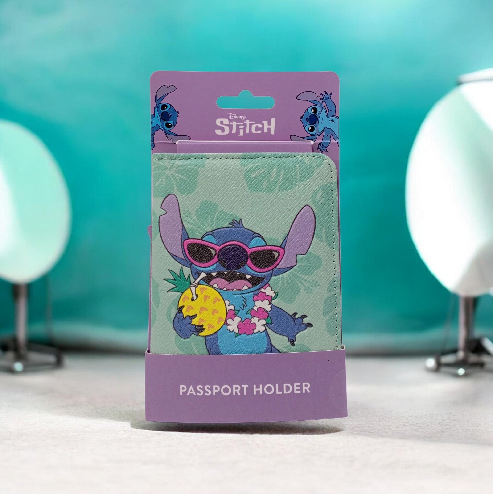Disney stitch passport holder
