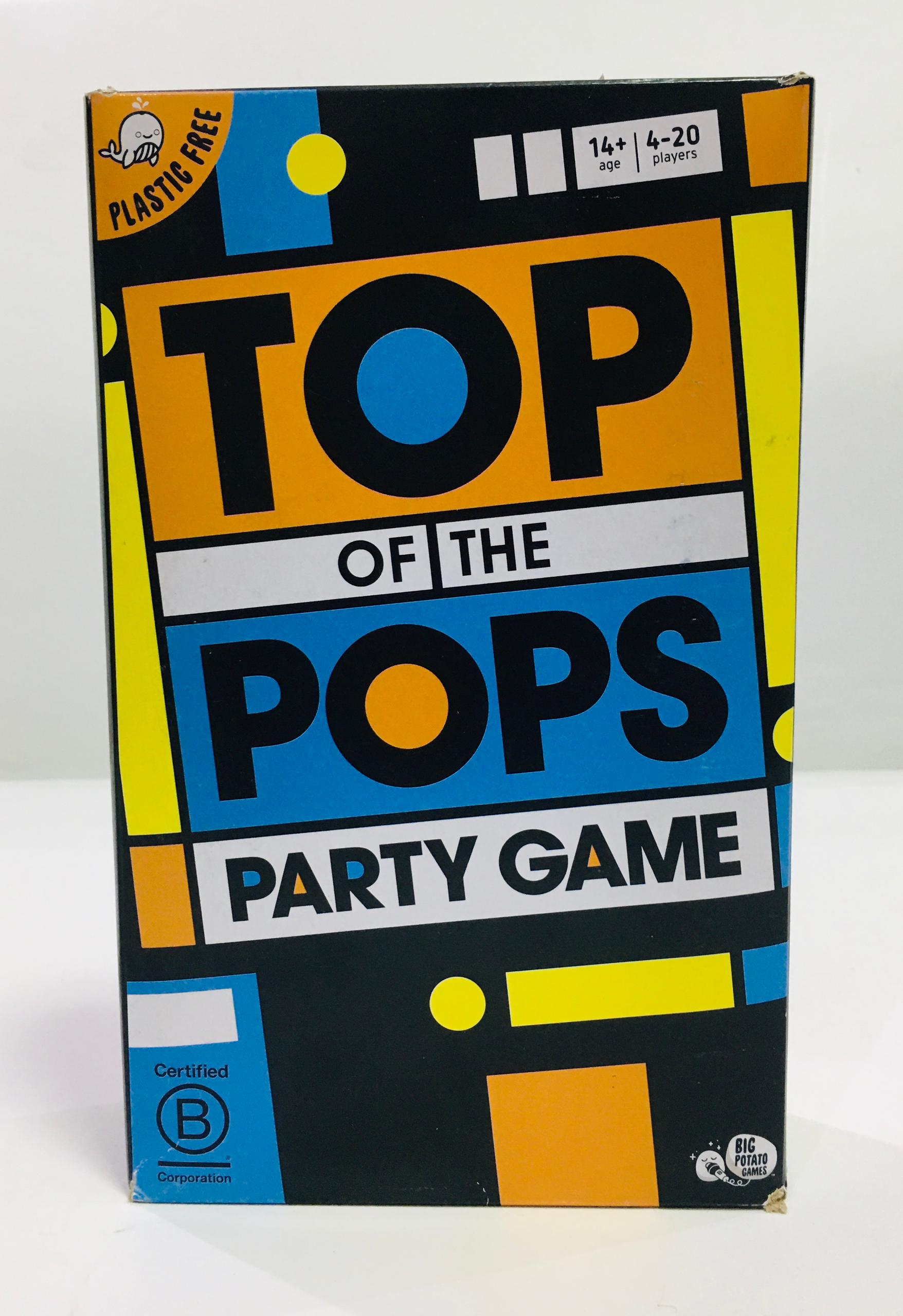 Top of the pops party game
