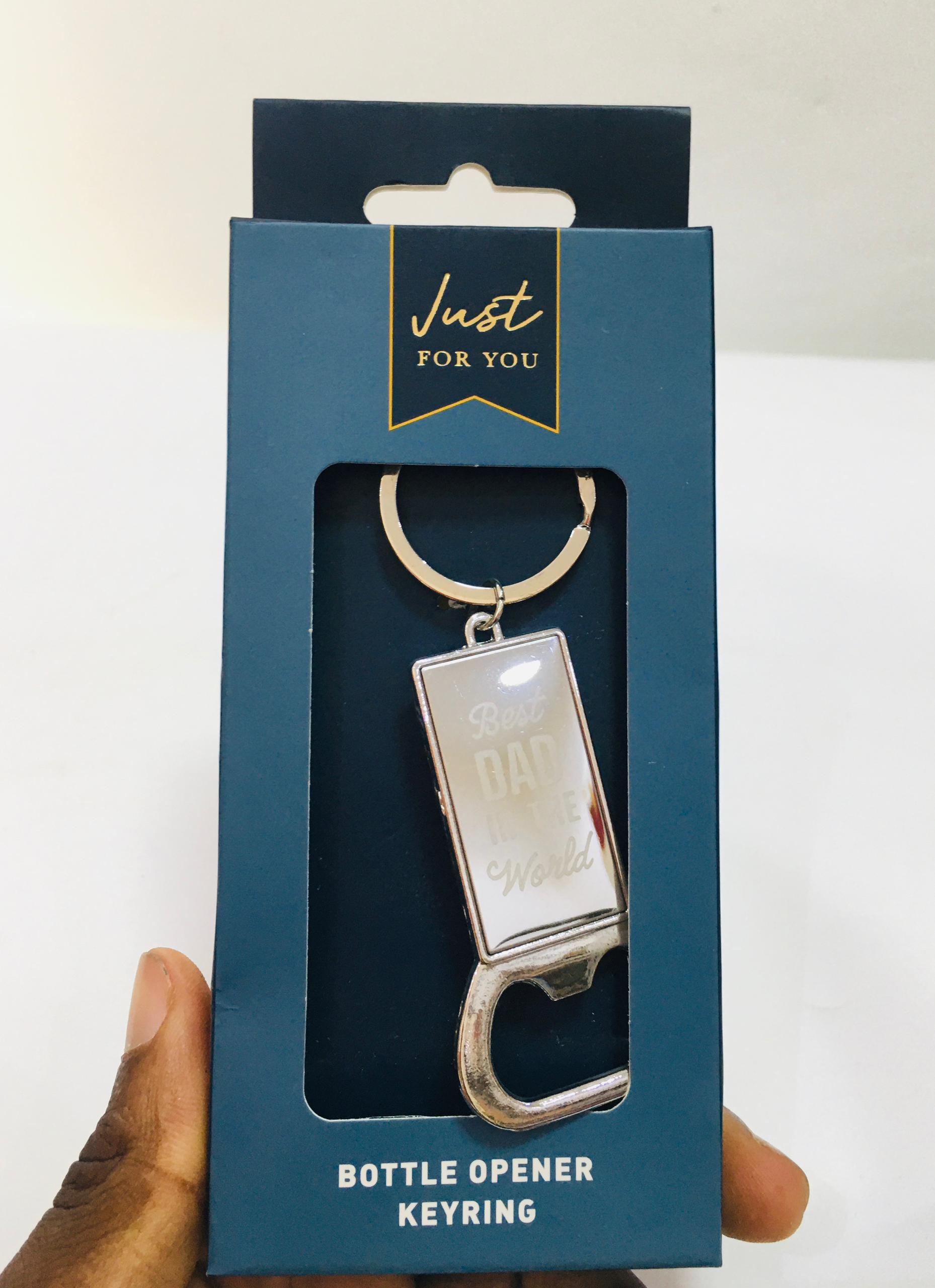 Just for you dad bottle opener keyrin
