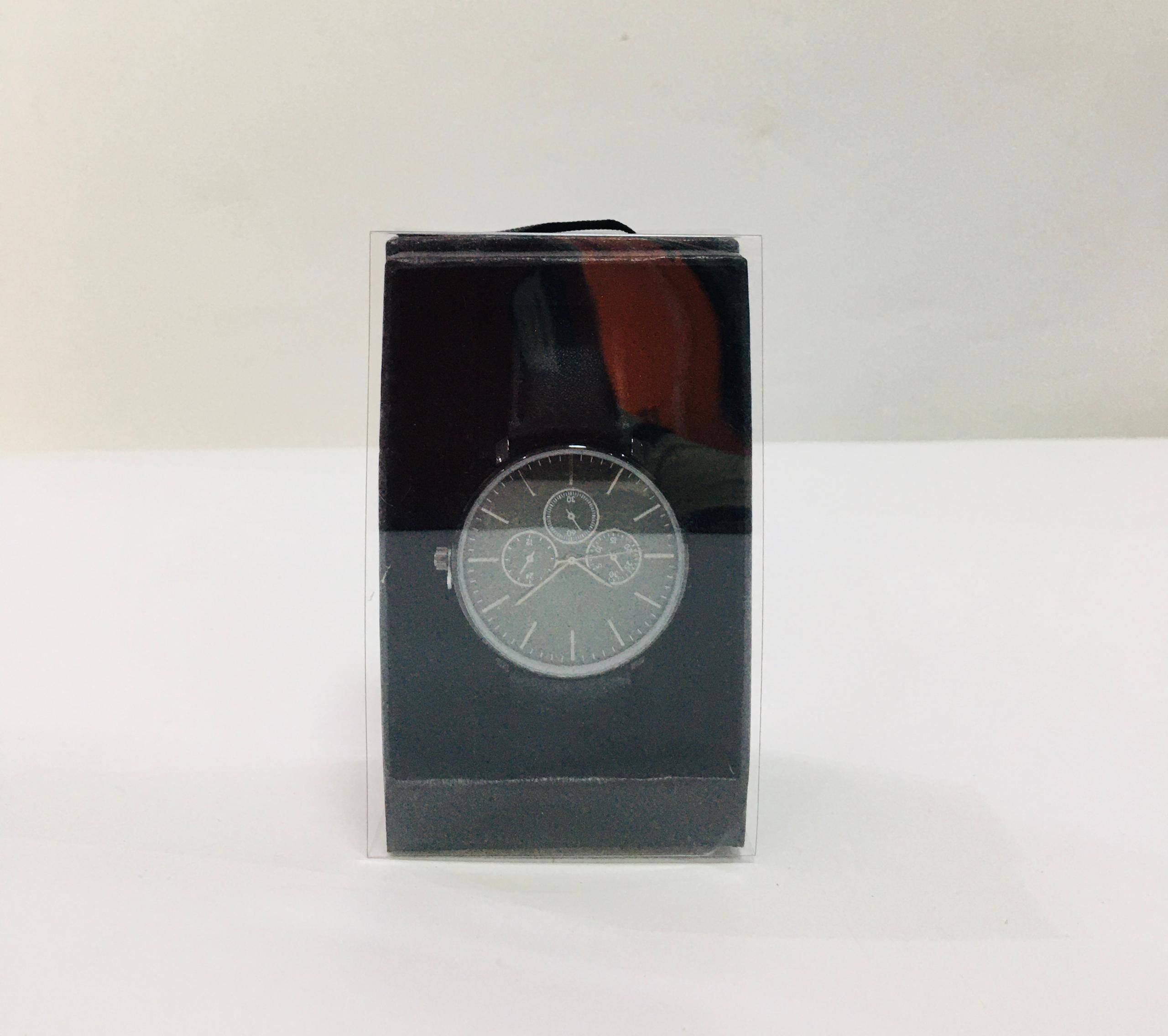 Black men's watch