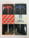 6 IN 1 HAMMER AND SCREWDRIVER SET