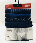 M&S COTTON LYCRA BRIEFS 5 PAIRS (L)