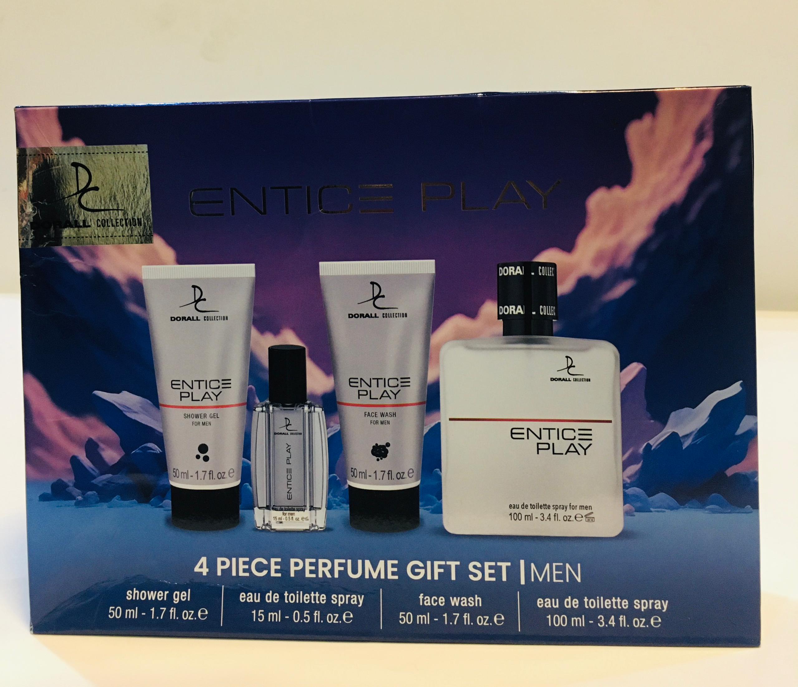 DORALL COLLECTION 4 PIECES PERFUME SET