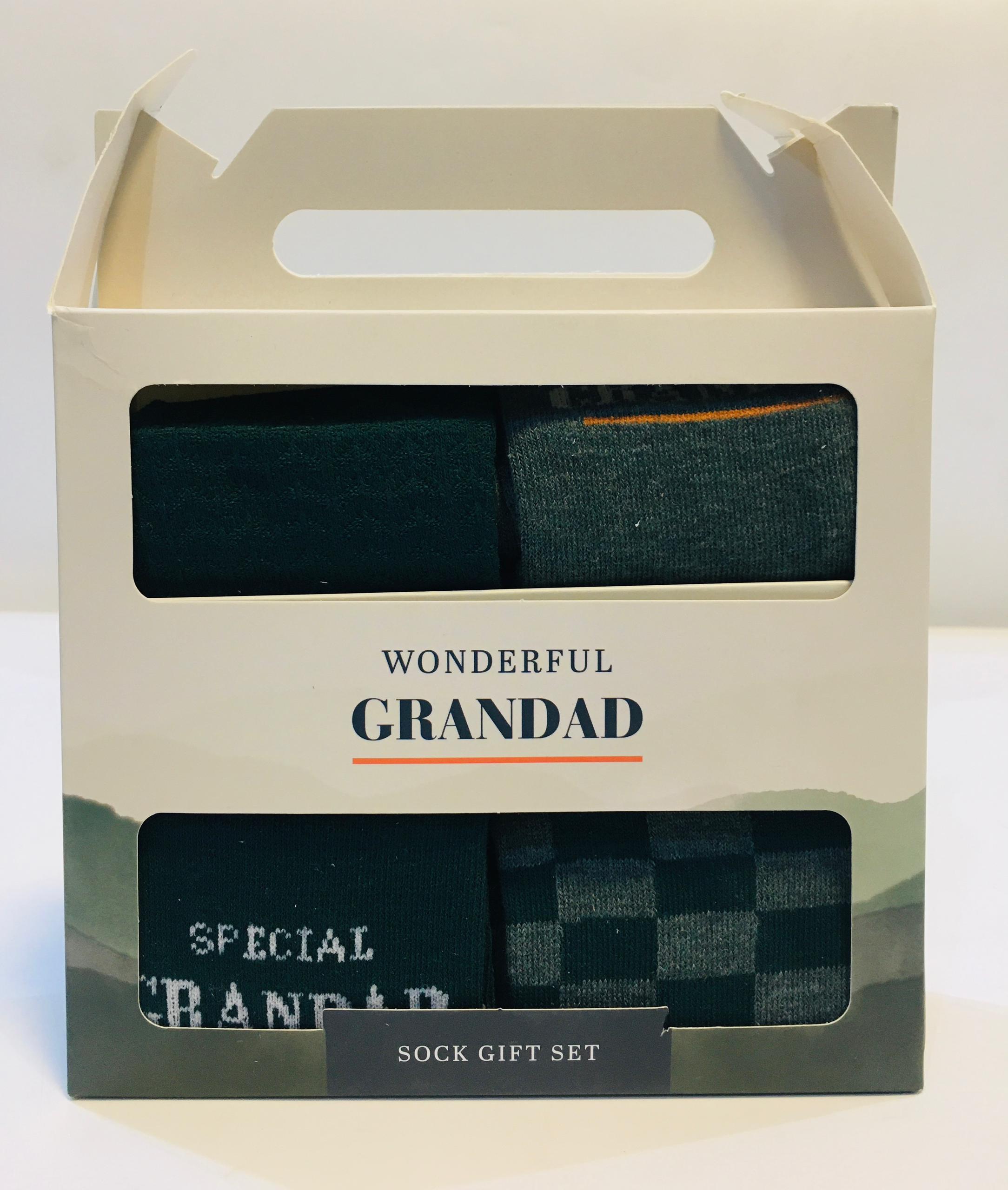 WONDERFUL GRANDAD SOCKS GIFT SET