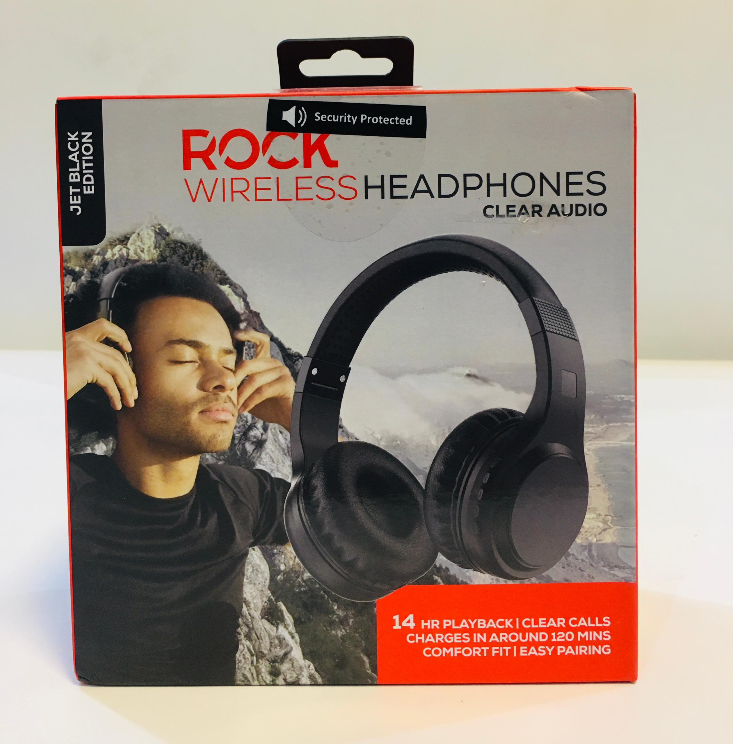ROCK WIRELESS STEREO WIRELESS HEADPHONES