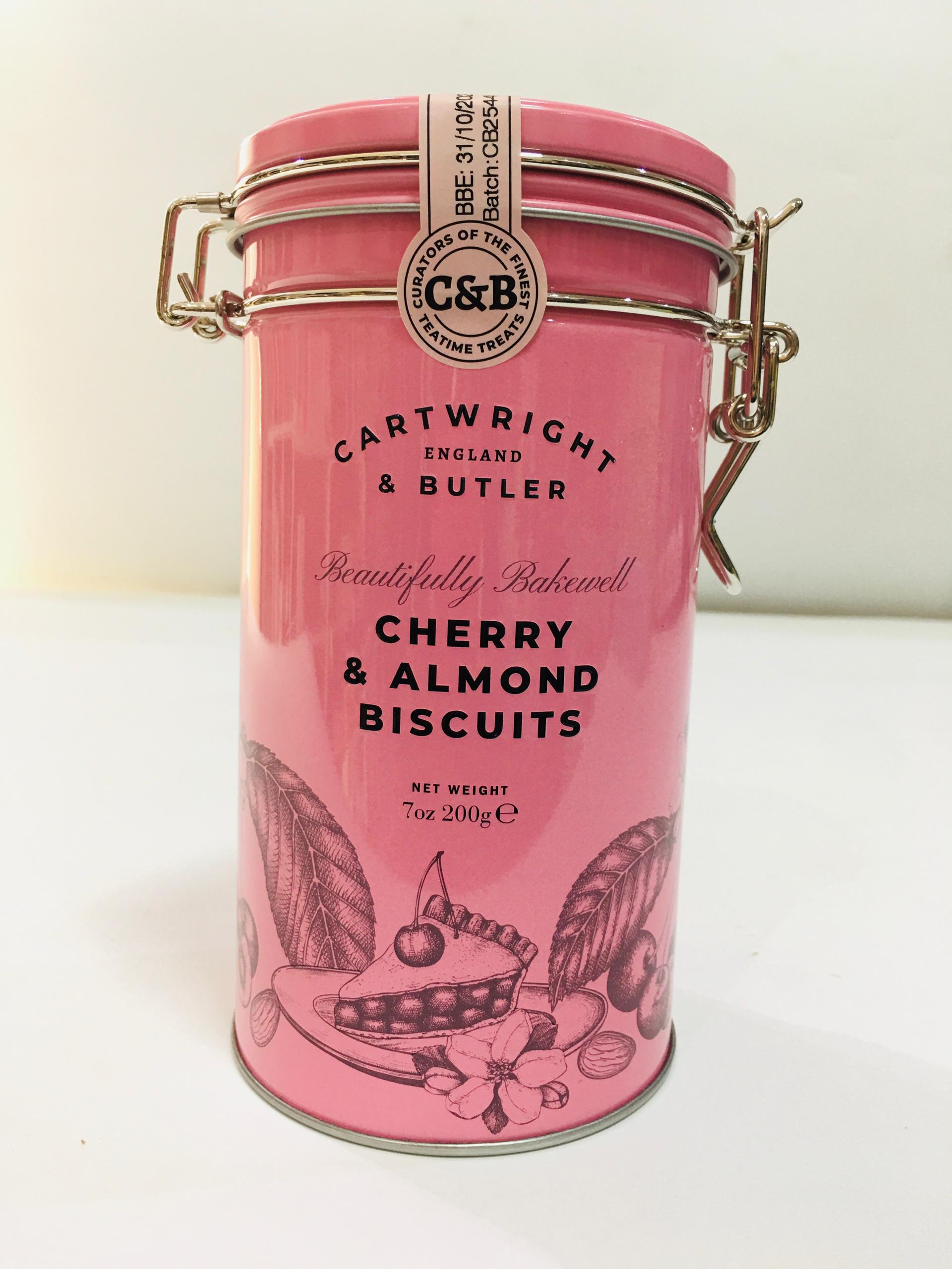 CARTWRIGHT & BUTLER CHERRY & ALMOND BISCUITS