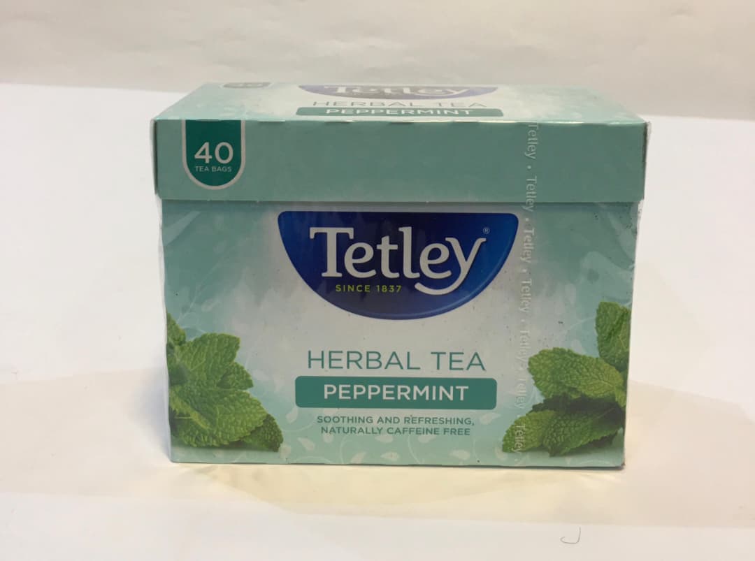 TETLEY HERBAL TEA PEPERMINT 64G