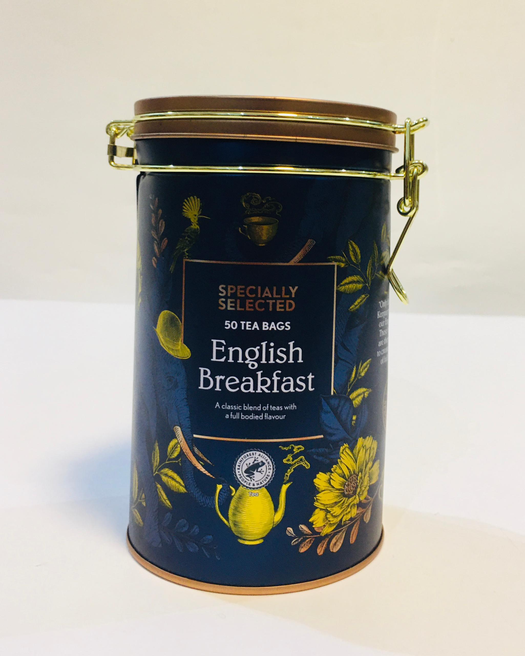 SPECIALLY SELECTED 50 TEA BAGS ENGLIS BREAKFAST