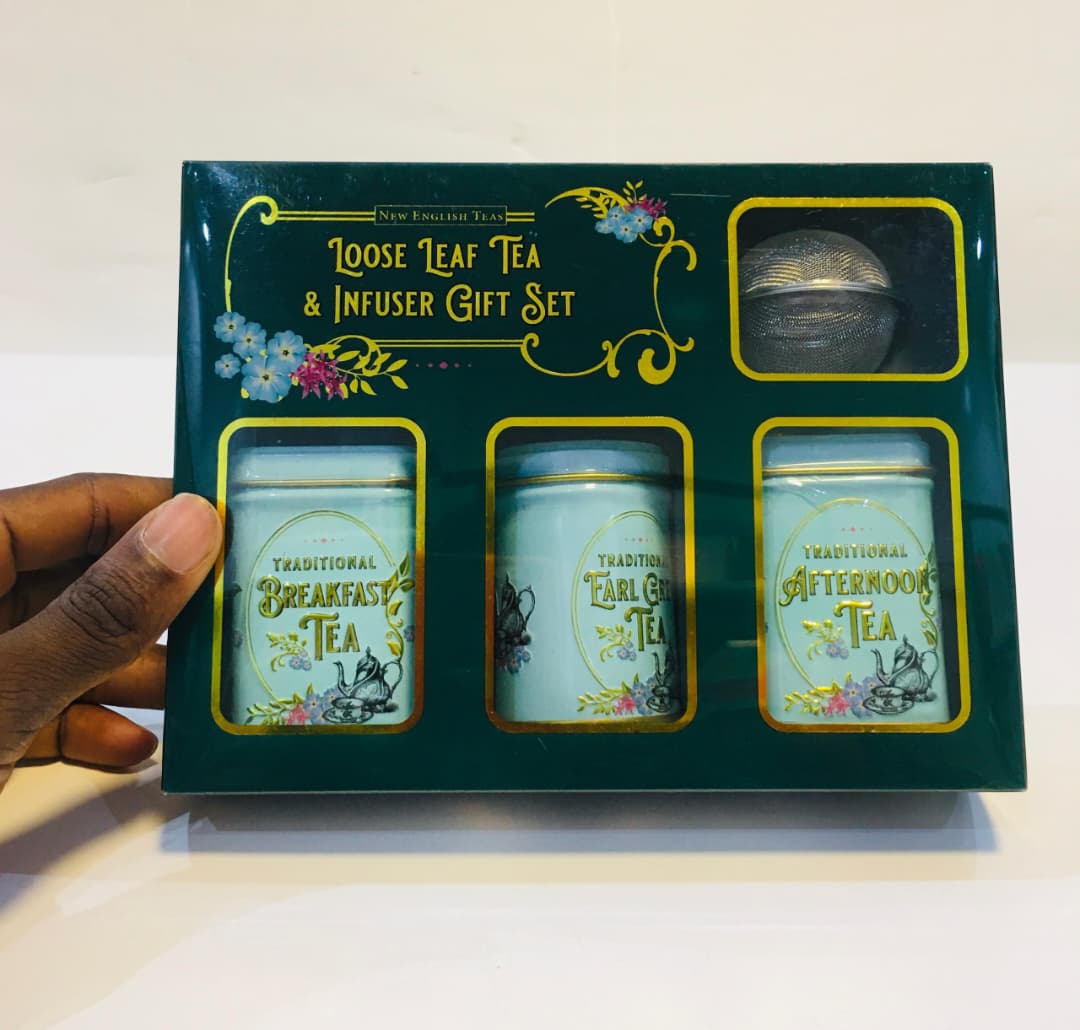 NEW TRADITIONAL TEAS LOOSE LEAF TEA & INFUSER GIFT SET